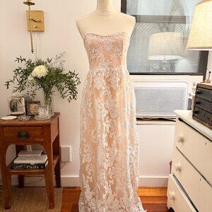 White Lace Lulus Dress